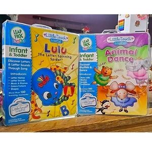 Leap Frog Baby & Toddler Interactive Book Lot